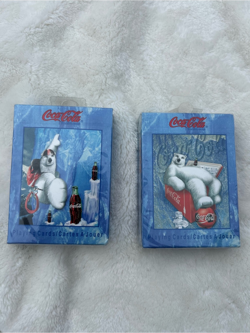 VINTAGE Sealed Coca-Cola Collectible Playing Cards (1998)
